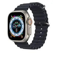 Ocean strap [ Not Watch ] Silicone Strap Compatible for 42mm 44mm Watches 42mm/44mm/49mm Watch Silicon Loop Band Smart Strap - 42/44/49mm Ocean Band straps for smart watch 1/2/3/4/5/6/ -Suitable for T500 plus w26+ T55 Mc 72 pro hw22 eazybuystore.online
