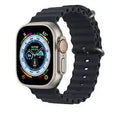 Ocean strap [ Not Watch ] Silicone Strap Compatible for 42mm 44mm Watches 42mm/44mm/49mm Watch Silicon Loop Band Smart Strap - 42/44/49mm Ocean Band straps for smart watch 1/2/3/4/5/6/ -Suitable for T500 plus w26+ T55 Mc 72 pro hw22 eazybuystore.online