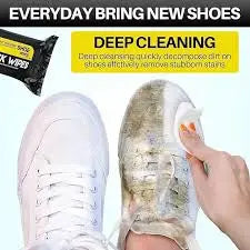 Pack 80 Pcs original shoe cleaning pads wet wipes remove dirt Deep cleaning Shoe wipes eazybuystore.online