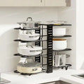 Adjustable Pan Rack Organizer, Heavy Duty Pot Rack, Multilayer Countertop Pan Shelf, Adjustable Cabinet Under Sink Pan Rack 3,499.00 PKR 5,599.00 PKR 37% Off